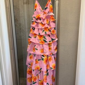 Buddy Love Callie Tiered Maxi Dress - Sunflower